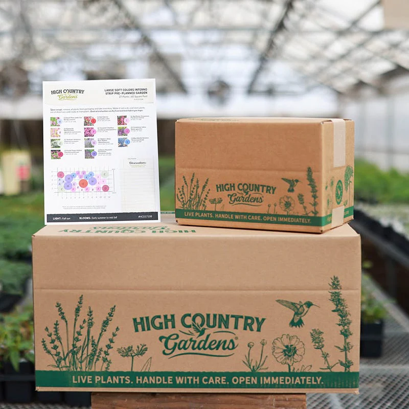 Large Soft Colors Inferno Strip Pre-Planned Garden - Image 3