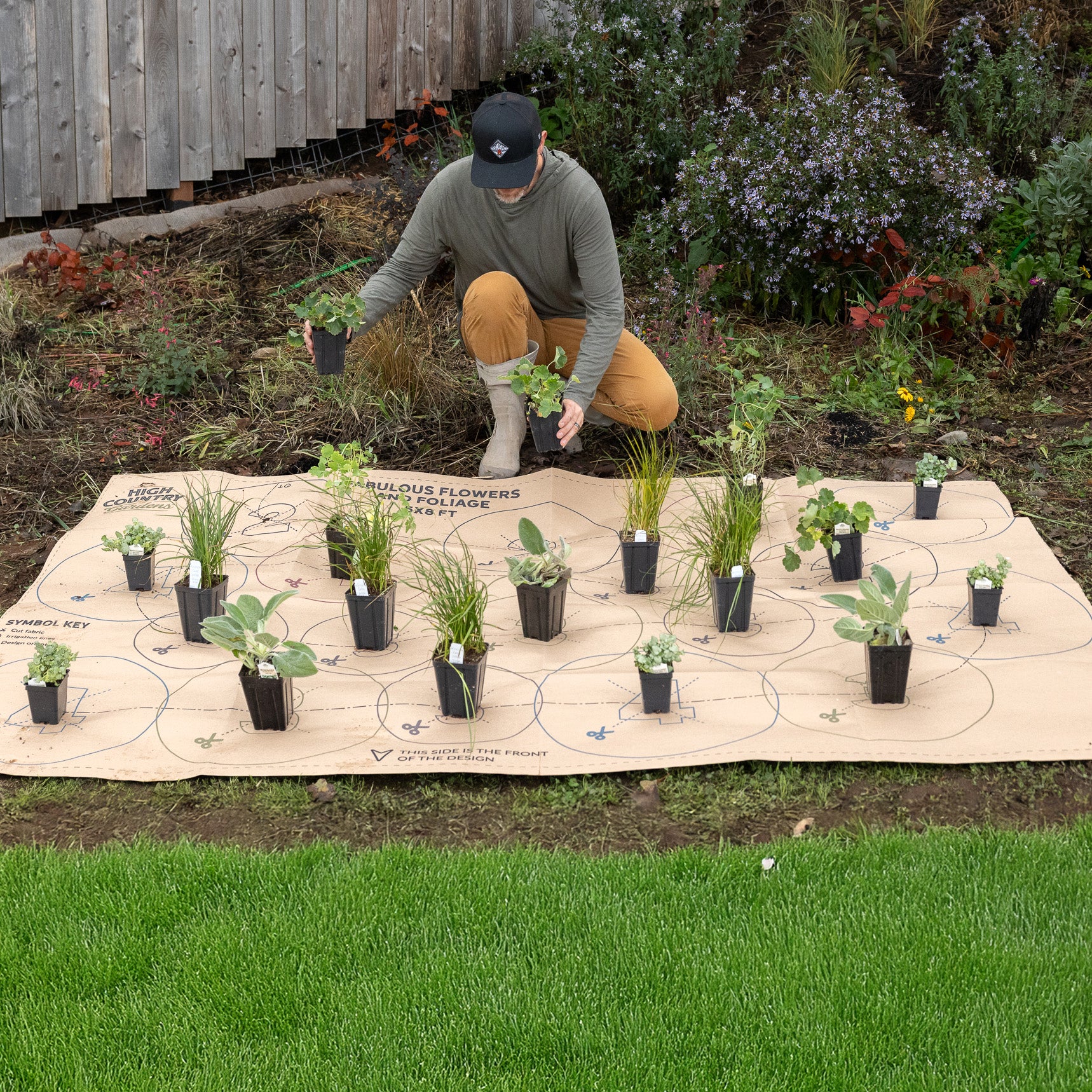 Fabulous Flowers & Foliage Shade Pre-Planned Garden - Image 3
